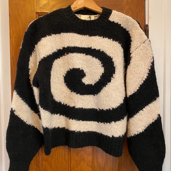 Paloma Wool Twister Sweater Black And 